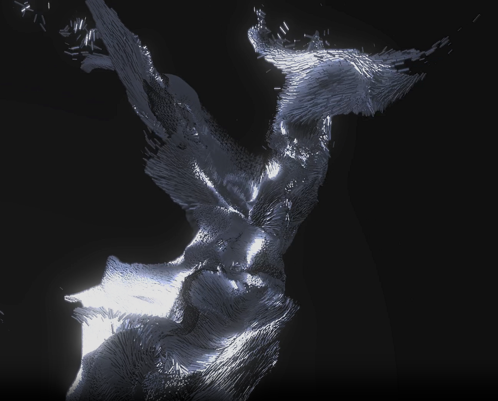 Hangar-7 Reopening — Red Bull Hangar-7, Salzburg · generative LED-Skulptur